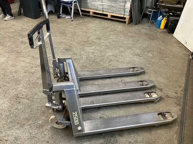 Hand hydraulische palletwagen (2x) - afbeelding 5 van  6