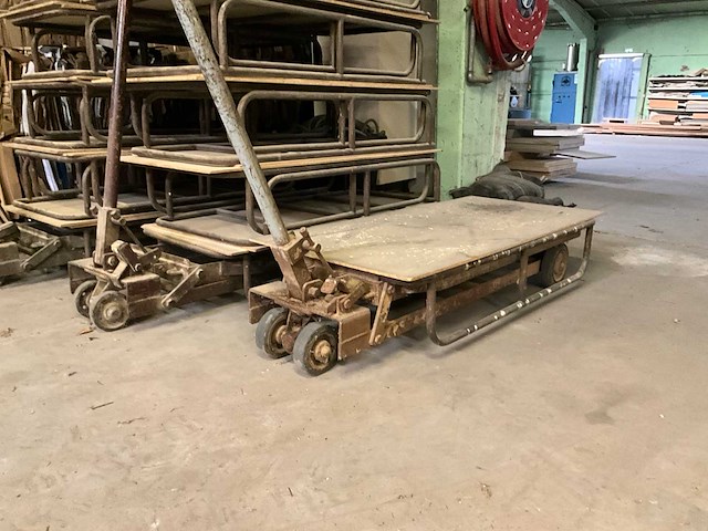 Hand hydraulische palletwagen (3x) - afbeelding 7 van  7