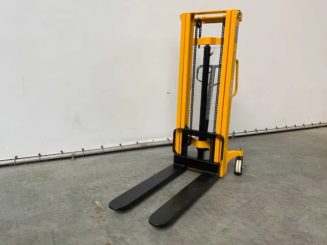 Hand hydraulische palletwagen dubbele ketting - afbeelding 1 van  11