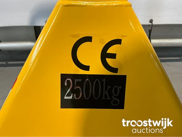 Hand hydraulische palletwagen geel - afbeelding 4 van  12