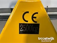 Hand hydraulische palletwagen geel - afbeelding 4 van  12