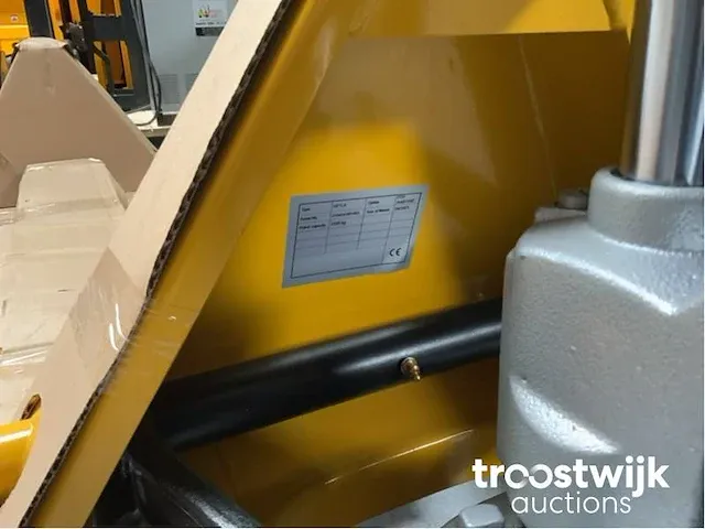 Hand hydraulische palletwagen geel - afbeelding 5 van  12