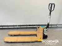 Hand hydraulische palletwagen geel - afbeelding 6 van  12
