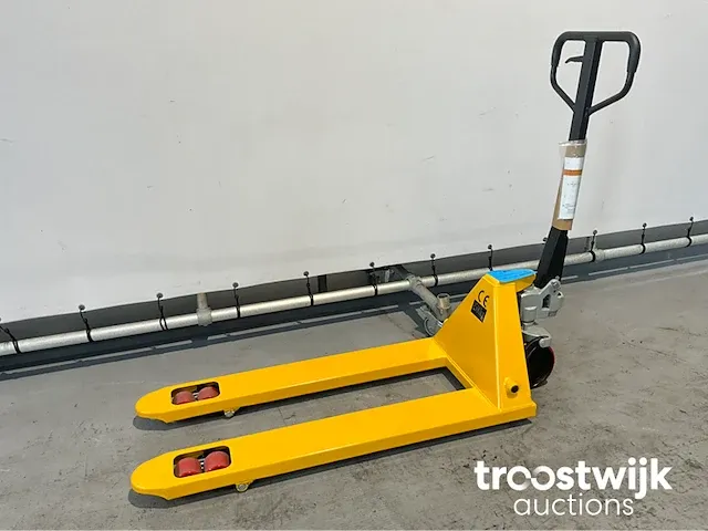Hand hydraulische palletwagen geel - afbeelding 1 van  12
