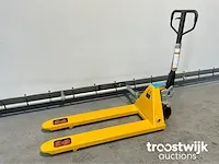 Hand hydraulische palletwagen geel - afbeelding 1 van  12