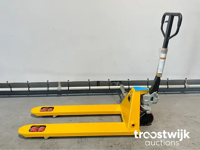 Hand hydraulische palletwagen geel - afbeelding 7 van  12