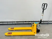 Hand hydraulische palletwagen geel - afbeelding 7 van  12