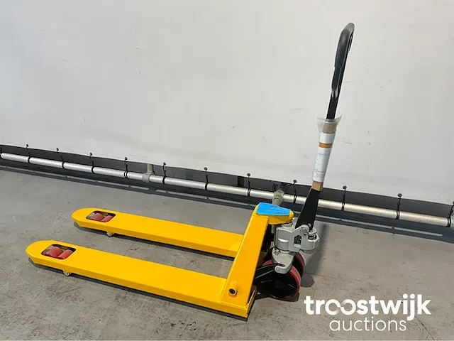 Hand hydraulische palletwagen geel - afbeelding 8 van  12