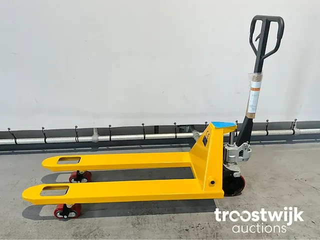 Hand hydraulische palletwagen geel - afbeelding 9 van  12