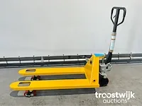 Hand hydraulische palletwagen geel - afbeelding 9 van  12