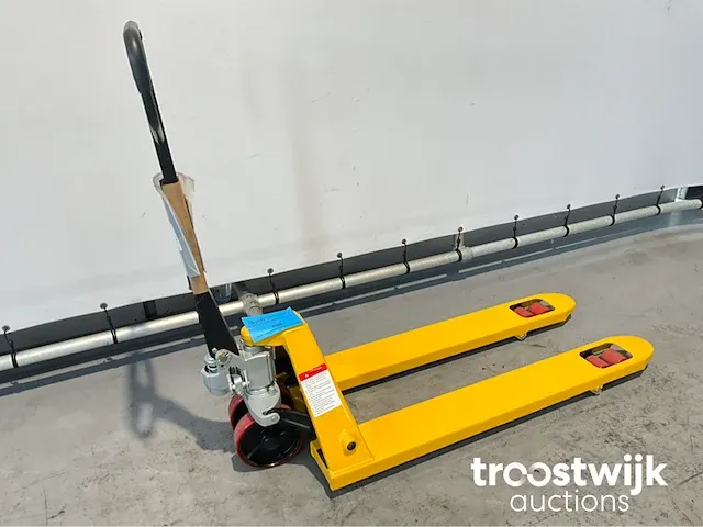 Hand hydraulische palletwagen geel - afbeelding 10 van  12