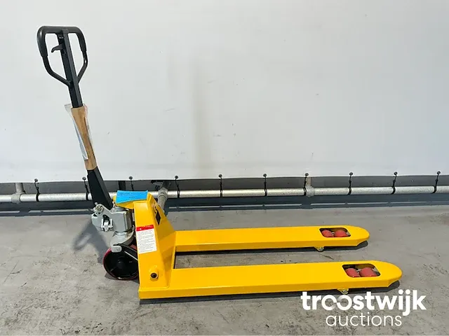 Hand hydraulische palletwagen geel - afbeelding 11 van  12