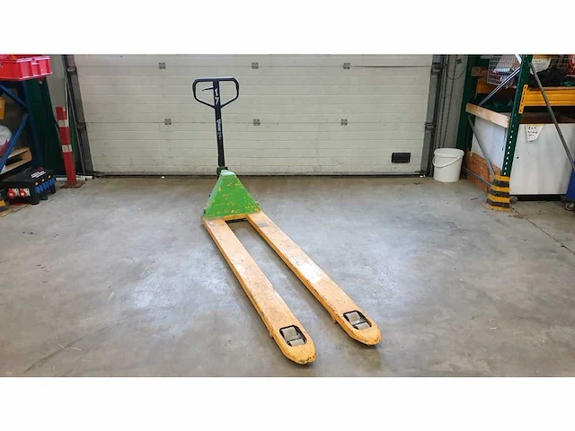 Hand hydraulische palletwagen lang - afbeelding 1 van  2