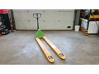 Hand hydraulische palletwagen lang - afbeelding 1 van  2