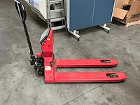 Hand hydraulische palletwagen met weegschaal