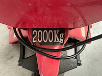 Hand hydraulische palletwagen met weegschaal - afbeelding 10 van  12