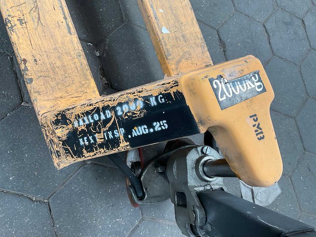 Hand hydraulische palletwagen - afbeelding 5 van  6