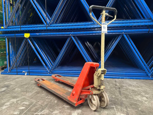 Hand hydraulische palletwagen - afbeelding 1 van  3
