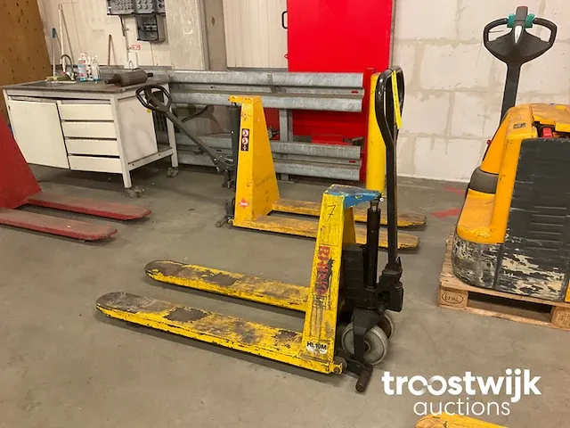 Hand hydraulische palletwagen - afbeelding 1 van  3