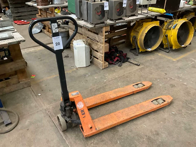 Hand hydraulische palletwagen - afbeelding 1 van  3