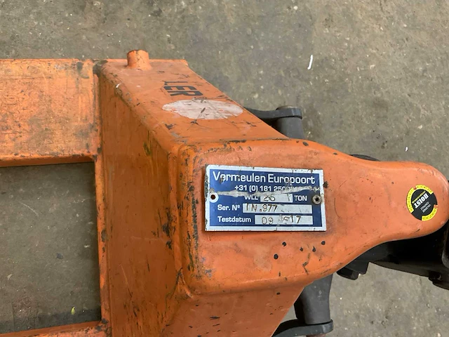 Hand hydraulische palletwagen - afbeelding 3 van  3