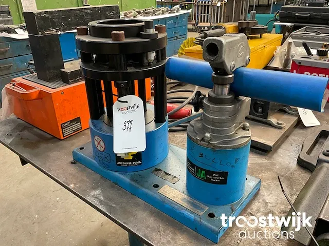 Hand hydraulische slangenpers - afbeelding 2 van  4