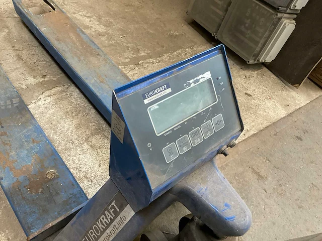 Hand hydraulische wegende palletwagen - afbeelding 3 van  4