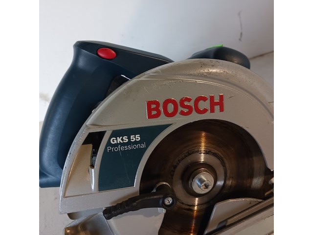 Handcirkelzaag - 230v bosch, gks 55, bouwjaar 2016 - afbeelding 3 van  9