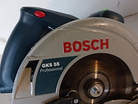 Handcirkelzaag - 230v bosch, gks 55, bouwjaar 2016 - afbeelding 3 van  9