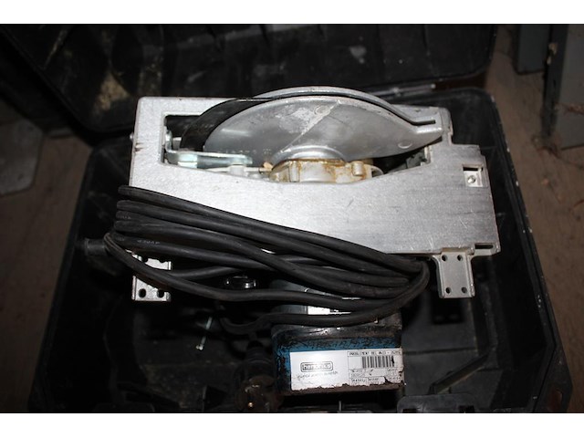 Handcirkelzaag elu in koffer. - afbeelding 3 van  4