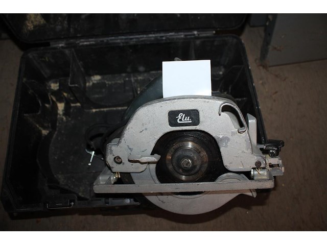 Handcirkelzaag elu in koffer. - afbeelding 4 van  4