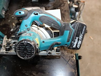 Handcirkelzaag makita met accu en lader. - afbeelding 3 van  4