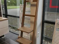 Handdoek/accessoire rek finewood design, vaxjo, eiken