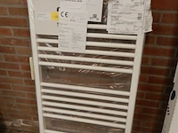 Handdoekradiator comfort line, wit, 131x60cm