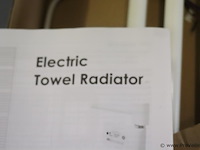 Handdoekradiator | nieuw in doos - afbeelding 3 van  4