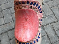 Handgemaakt decoratief steigerend sierpaard - 76 cm hoog - afbeelding 7 van  7