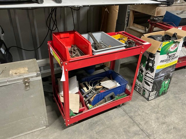 Handgereedschap met transportkar - afbeelding 1 van  4