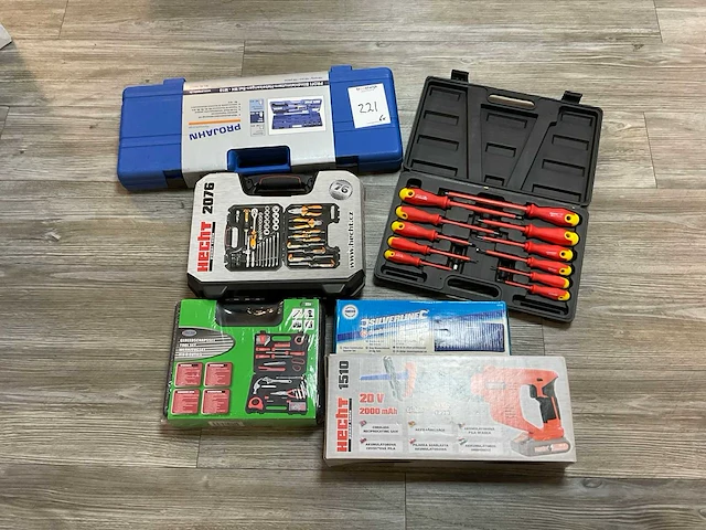 Handgereedschap set (6x) - afbeelding 1 van  5