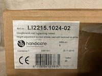 Handicare - li2215.1024-02 - hoogteverstelplaat t.b.v. douchezitting - afbeelding 3 van  3