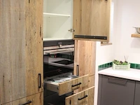 Handmade + nobilia rechte keuken met apparatenwand - afbeelding 29 van  32