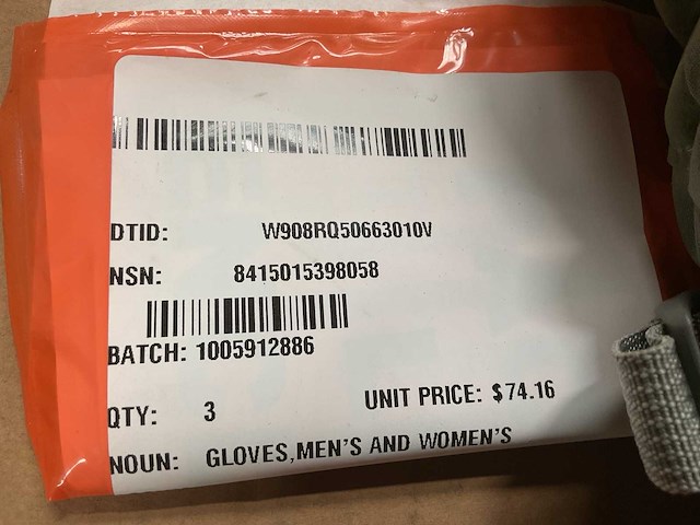 Handschoen paar (3x) - afbeelding 4 van  4