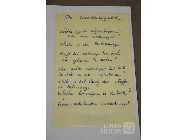 Handschrift - afbeelding 8 van  8