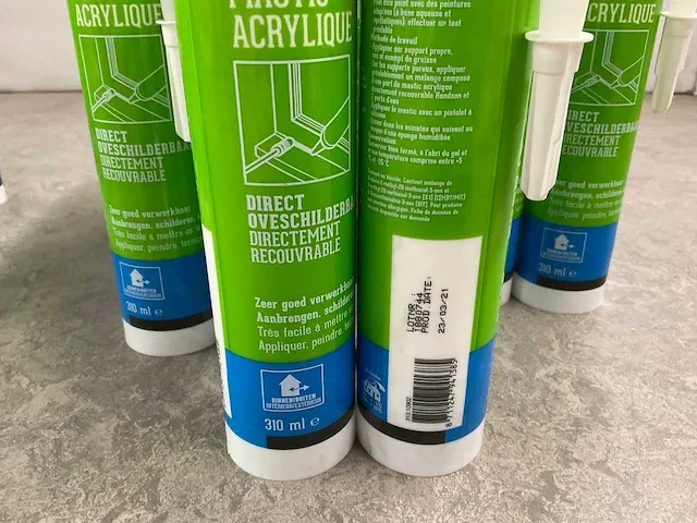 Handson - dichting overschilderbaar - acrylaatkit 44-delig - afbeelding 7 van  7