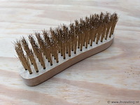 Handstaalborstels - 18 x - afbeelding 2 van  3