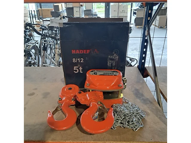 Handtakel, hadef, 8/12 5t - afbeelding 1 van  7