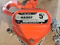 Handtakel, hadef, 8/12 5t - afbeelding 6 van  7