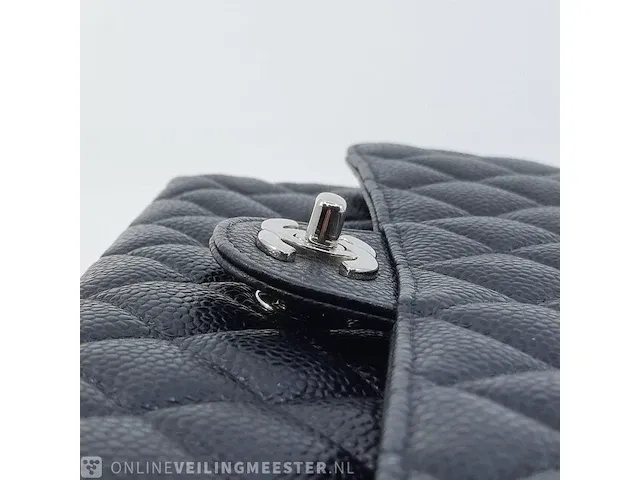 Handtas chanel, classic double flap medium - afbeelding 12 van  21
