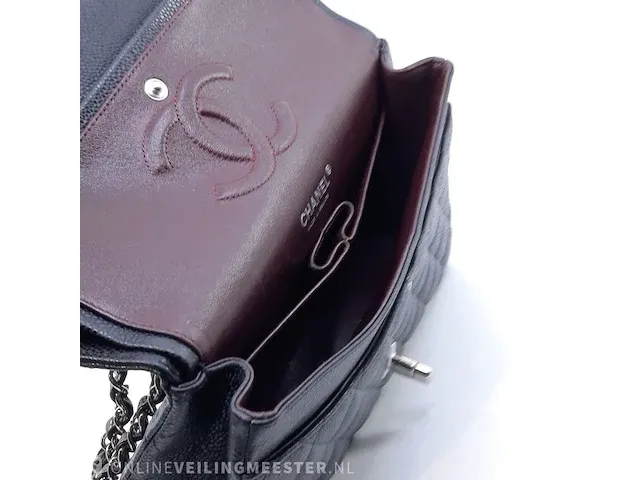 Handtas chanel, classic double flap medium - afbeelding 15 van  21