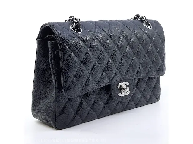 Handtas chanel, classic double flap medium - afbeelding 4 van  21