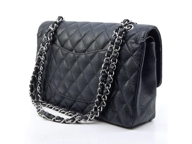 Handtas chanel, classic double flap medium - afbeelding 6 van  21